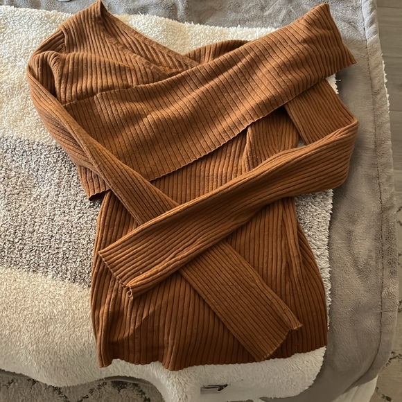 Lovers + Friend Booker Sweater in Camel - Picture 3 of 3